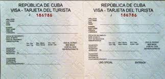 Visa Turistica Cubana